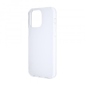 Силиконовый матовый полупрозрачный чехол для Iphone 14 Pro Max Белый