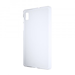 Силиконовый матовый полупрозрачный чехол для Realme Pad Mini Белый