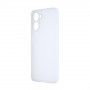 Силиконовый матовый полупрозрачный чехол для Realme 10 4G, цвет Белый