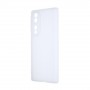 Силиконовый матовый полупрозрачный чехол для Huawei Honor 70, цвет Белый