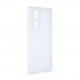 Силиконовый матовый полупрозрачный чехол для Huawei Honor 70, цвет Белый