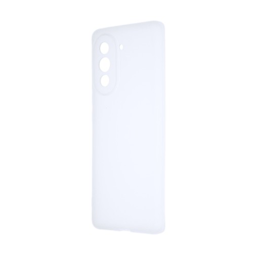 Силиконовый матовый полупрозрачный чехол для Huawei Nova 10 Pro, цвет Белый