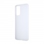Силиконовый матовый полупрозрачный чехол для Samsung Galaxy A73 5G, цвет Белый