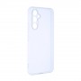 Силиконовый матовый полупрозрачный чехол для Samsung Galaxy A34 5G, цвет Белый