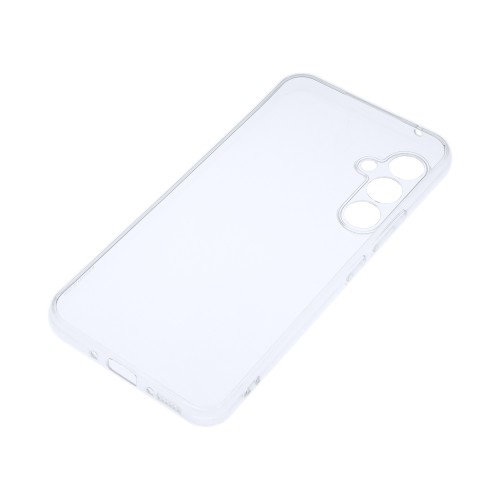 Силиконовый матовый полупрозрачный чехол для Samsung Galaxy A34 5G, цвет Белый