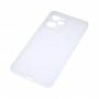 Силиконовый матовый полупрозрачный чехол для Xiaomi Poco X5 Pro, цвет Белый