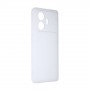 Силиконовый матовый полупрозрачный чехол для Realme GT Neo 5 SE, цвет Белый