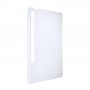 Силиконовый матовый полупрозрачный чехол для Samsung Galaxy Tab S9 Plus, цвет Белый