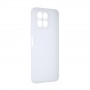 Силиконовый матовый полупрозрачный чехол для Huawei Honor X6a, цвет Белый