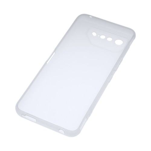 Силиконовый матовый полупрозрачный чехол для ASUS ROG Phone 7, цвет Белый