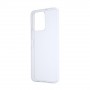 Силиконовый глянцевый транспарентный чехол для Huawei Honor X6a, цвет Белый