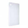 Силиконовый матовый полупрозрачный чехол для Samsung Galaxy Tab A9, цвет Белый
