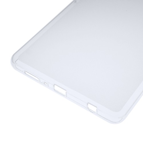 Силиконовый матовый полупрозрачный чехол для Samsung Galaxy Tab A9, цвет Белый