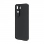 Силиконовый матовый непрозрачный чехол для Huawei Honor 90 Lite, цвет Черный