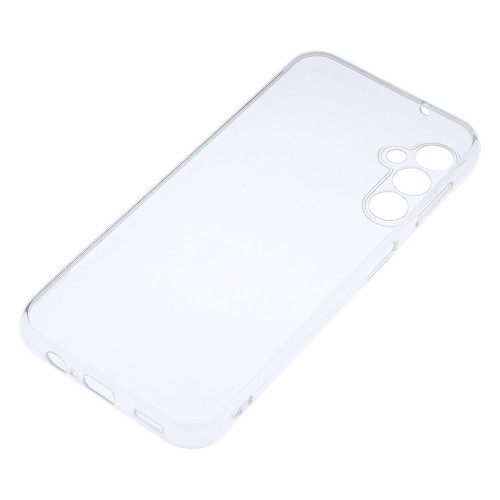 Силиконовый матовый полупрозрачный чехол для Samsung Galaxy A15, цвет Белый