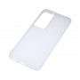Силиконовый матовый полупрозрачный чехол для Huawei P60/P60 Pro, цвет Белый