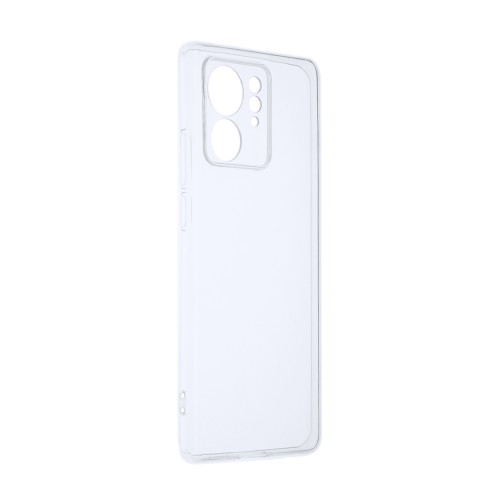 Силиконовый матовый полупрозрачный чехол для Motorola Edge 40, цвет Белый