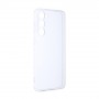 Силиконовый матовый полупрозрачный чехол для Samsung Galaxy A55, цвет Белый