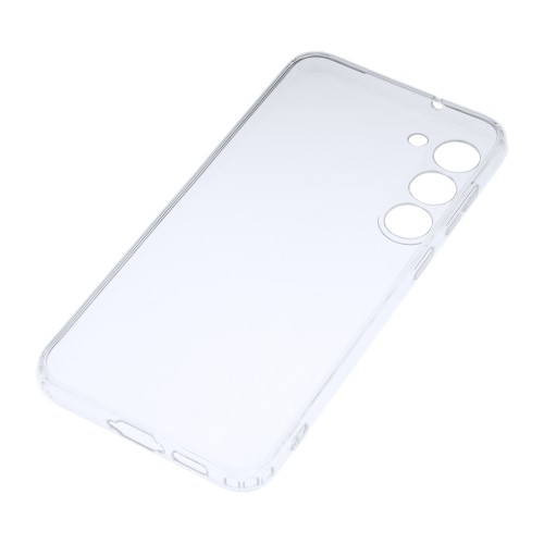 Силиконовый матовый полупрозрачный чехол для Samsung Galaxy A55, цвет Белый