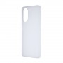 Силиконовый матовый полупрозрачный чехол для Realme C67 4G, цвет Белый