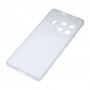 Силиконовый матовый полупрозрачный чехол для Tecno Spark 20 Pro Plus, цвет Белый
