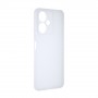 Силиконовый матовый полупрозрачный чехол для Xiaomi Poco M6 5G/Redmi 13C 5G/13R 5G, цвет Белый