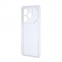 Силиконовый матовый полупрозрачный чехол для Tecno Pova 6 Pro 5G, цвет Белый