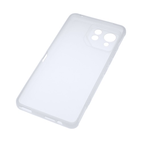 Силиконовый матовый полупрозрачный чехол для ASUS ROG Phone 8/8 Pro, цвет Белый