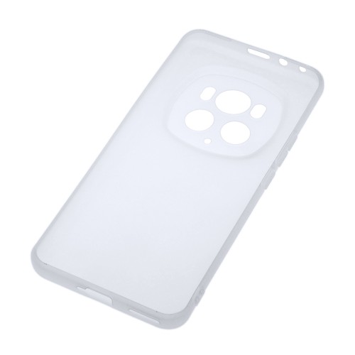 Силиконовый матовый полупрозрачный чехол для Honor Magic 6 Pro, цвет Белый